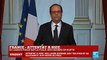 Intervention du président François Hollande après l'attentat terroriste à Nice