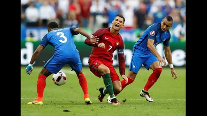 EURO 2016 FINAL - FRANCE 0-1 PORTUGAL - Cristiano Ronaldo INJURED - EDER GOAL WINS IT - YouTube