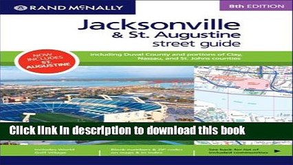 Download Rand McNally 8th Edition Jacksonville   St. Augustine street guide: including Duval