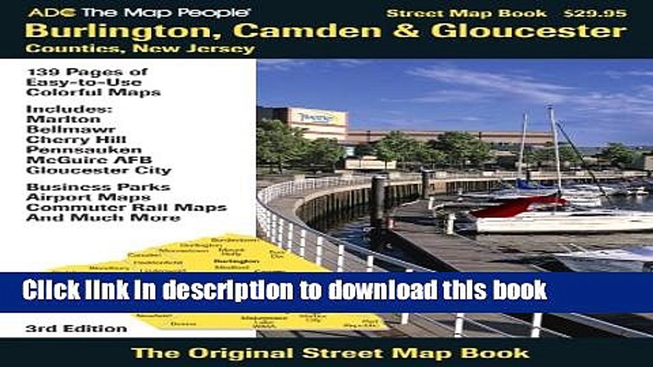 Read ADC The Map People Burlington, Camden   Gloucester Counties, New Jersey: Street Map Book