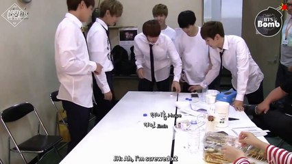 140917 [ENG] [BANGTAN BOMB] BTS Match! (2) hit the bottle top