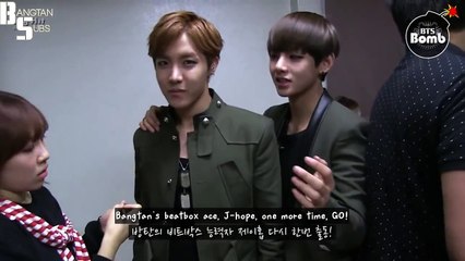 140914 [ENG] [BANGTAN BOMB] Various beatbox by BTS (face..dog..monster..etc.)
