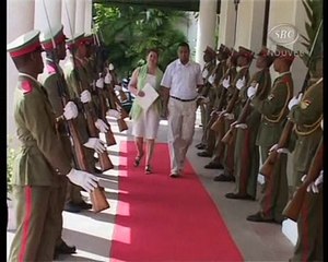SBC Seychelles:  German Ambassador Presents her Credentials.wmv   09-02-10
