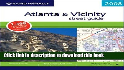 Read Rand Mcnally Atlanta   Vicinity Street Guide Ebook Free