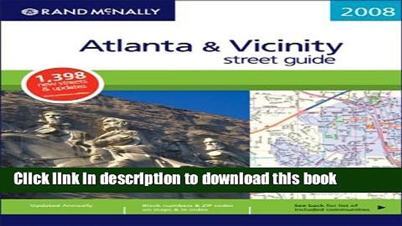 Read Rand Mcnally Atlanta   Vicinity Street Guide Ebook Free