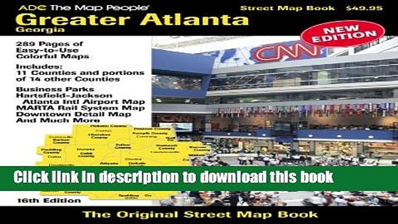 Read ADC The Map People Greater Atlanta, Georgia Street Map Book Ebook Free