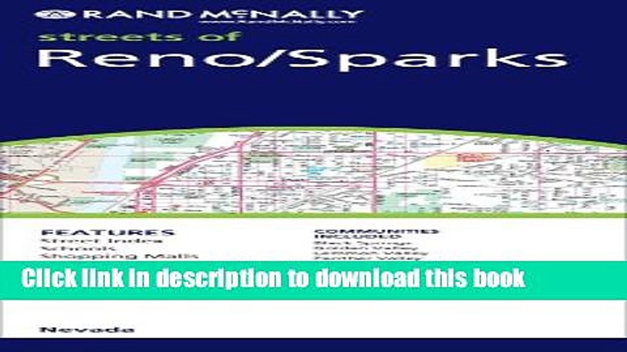 Download FM Reno/Sparks, NV (Rand McNally Folded Map: Cities) Ebook Free