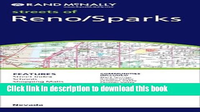 Download FM Reno/Sparks, NV (Rand McNally Folded Map: Cities) Ebook Free