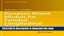 Read Dynamic Mixed Models for Familial Longitudinal Data (Springer Series in Statistics)  Ebook
