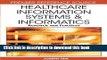 Read Healthcare Information Systems and Informatics: Research and Practices (Advances in