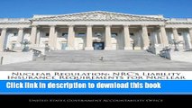 [PDF] Nuclear Regulation: NRC s Liability Insurance Requirements for Nuclear Power Plants Owned by