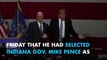 Donald Trump announces Mike Pence as VP pick