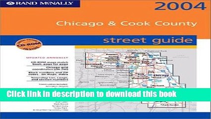 Read Rand McNally 2004 Chicago and Cook County Street Guide (Rand Mcnally Chicago and Cook County