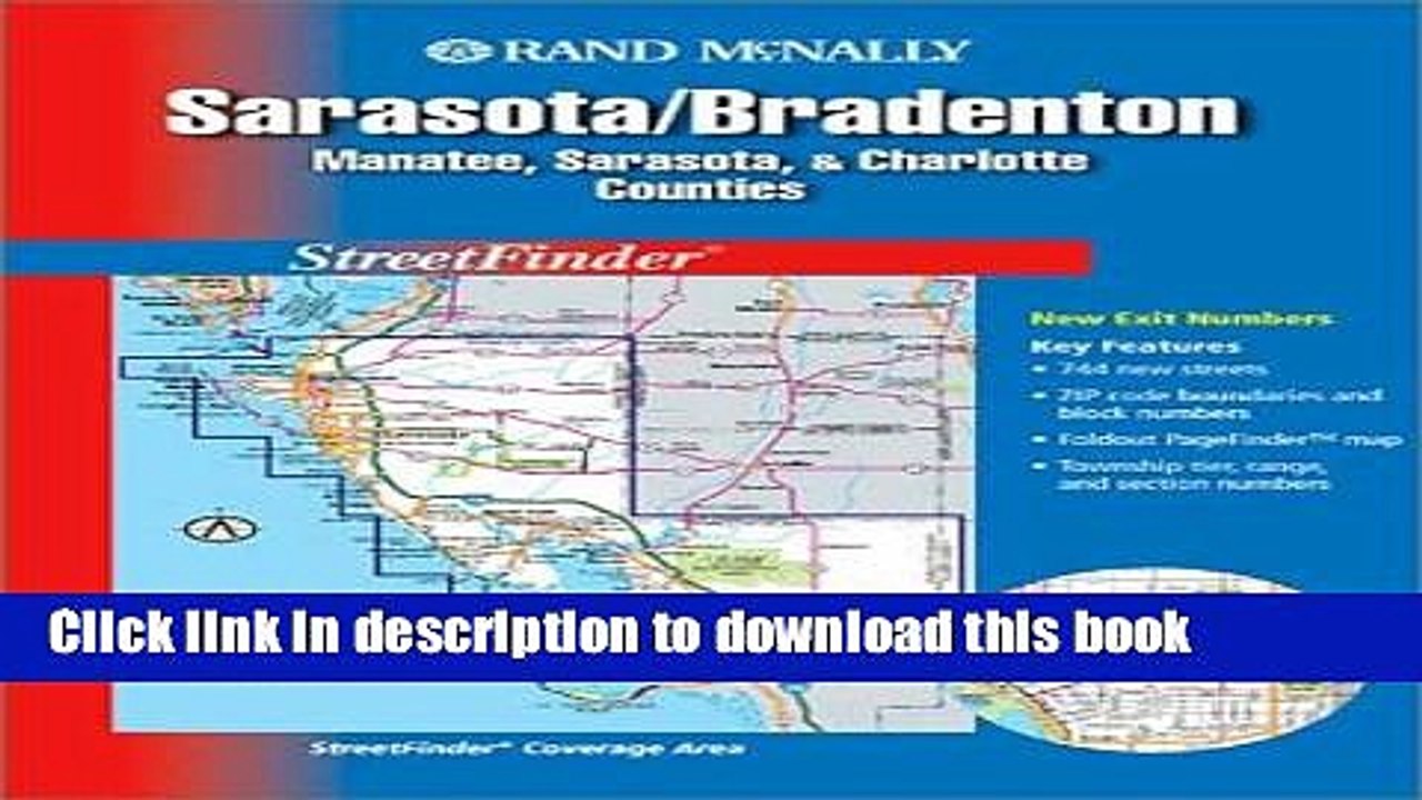 Read Rand McNally Sarasota/Bradenton Streetfinder: Manatee, Sarasota,   Charlotte Counties (Rand