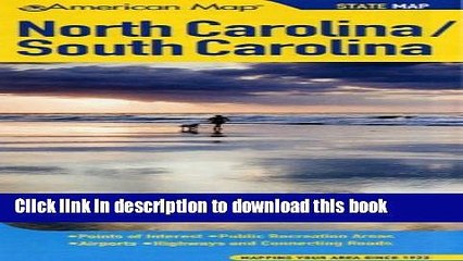 Read American Map North Carolina/ South Carolina State Map PDF Online