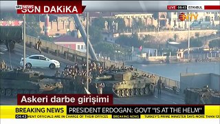 Soldiers Involved In Turkey Coup Surrender In Istanbul