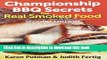 Read Championship BBQ Secrets for Real Smoked Food  Ebook Free