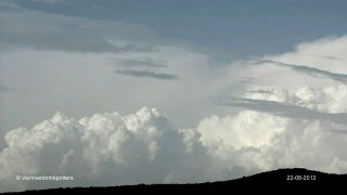 Gewitter in Niederösterreich 22-08-2012 night thunderstorm (timelapse)