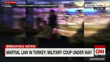 Turkish military seen inside Turkish state TV