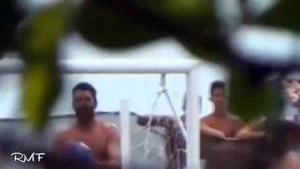 Great Gianluigi Buffon Playing Football with Local Kids!