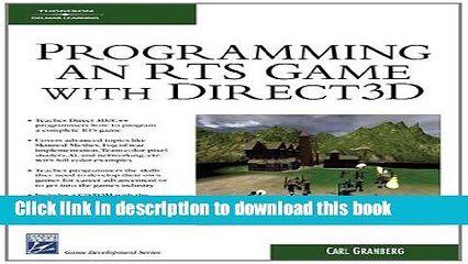 Download Programming an RTS Game with Direct3D  Ebook Free