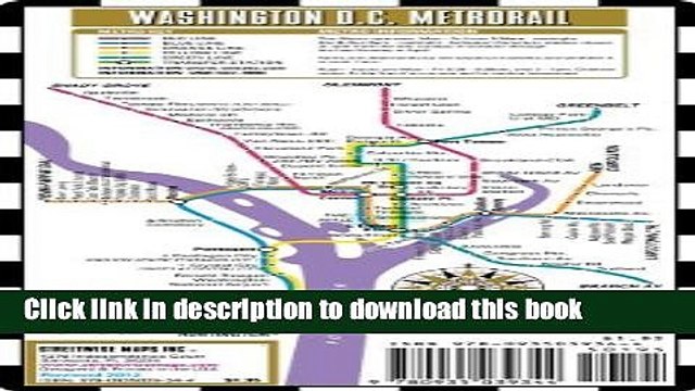 Read Streetwise Washington DC Metro Map - Laminated Washington DC Metrorail Map - Folding pocket