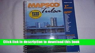 Read MAPSCO Tulsa Street Guide and Directory, 1st edition PDF Free