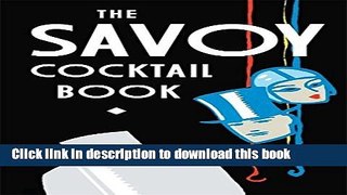 Read Savoy Cocktail Book  Ebook Online