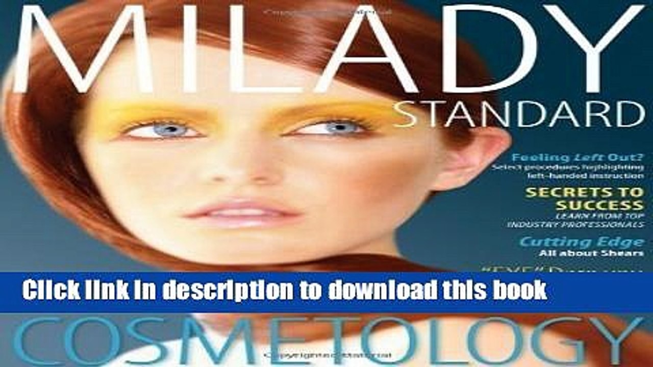 Read Milady Standard Cosmetology 2012 (Milady s Standard Cosmetology) 1st (first) Edition by