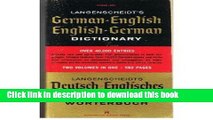 Read LAngenscheidt s German-English English/German Dictionary E-Book Free