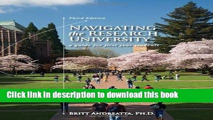 Read Navigating the Research University: A Guide for First-Year Students (Textbook-specific CSFI)