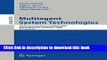 Read Multiagent System Technologies: 4th German Conference, MATES 2006, Erfurt, Germany, September