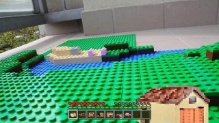 Lego Minecraft - Building a Simpsons House