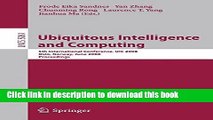 Read Ubiquitous Intelligence and Computing: 5th International Conference, UIC 2008, Oslo, Norway,