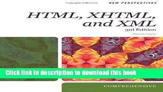 Download New Perspectives on Creating Web Pages with HTML, XHTML, and XML  PDF Free