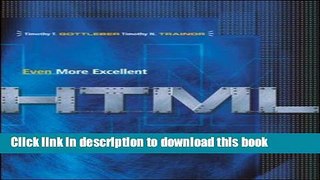 Read Even More Excellent HTML with Reference Guide  Ebook Free