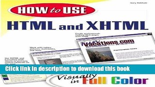 Read How to Use the Internet 2002, How to Use Microsoft Office Xp, How to Use Adobe Photoshop 7,