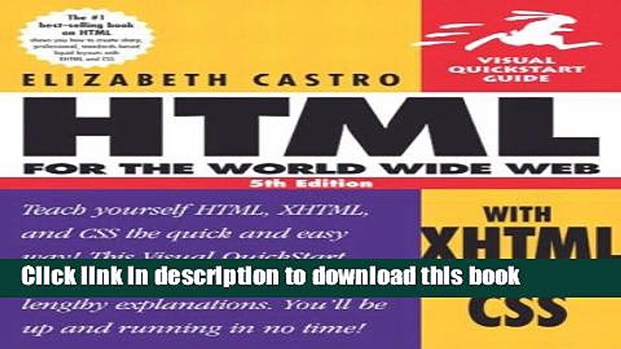 Download HTML for the World Wide Web with XHTML and CSS: Visual Quickstart Guide  Ebook Online