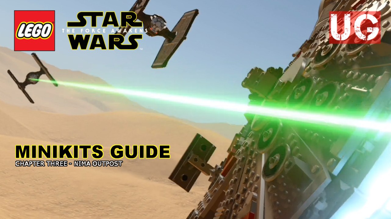 LEGO Star Wars: The Force Awakens - Chapter 3 - Niima Outpost Minikit Guide
