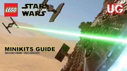 LEGO Star Wars: The Force Awakens - Chapter 3 - Niima Outpost Minikit Guide