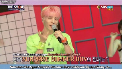 [POLSKIE NAPISY] 160712 The SHOW News SUMMER BOYS - Jimin & Jungkook cut
