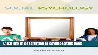 Read Book Social Psychology (Social Psychology) ebook textbooks