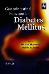 Gastrointestinal Function in Diabetes Mellitus Michael Horowitz Ebook EPUB PDF