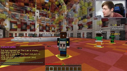 Minecraft   A GIANT GLITCH!!   The Lab Minigame