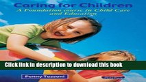 Read Caring for Children: A Foundation Course in Child Care and Education (Heinemann child care)