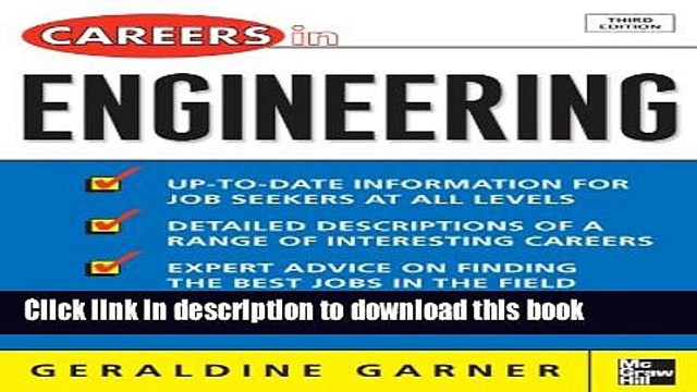 Read Careers in Engineering (McGraw-Hill Professional Careers) Ebook Free
