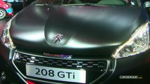 Peugeot 208 GTI 30th : en rouge et noir - En direct du Salon de Paris 2014