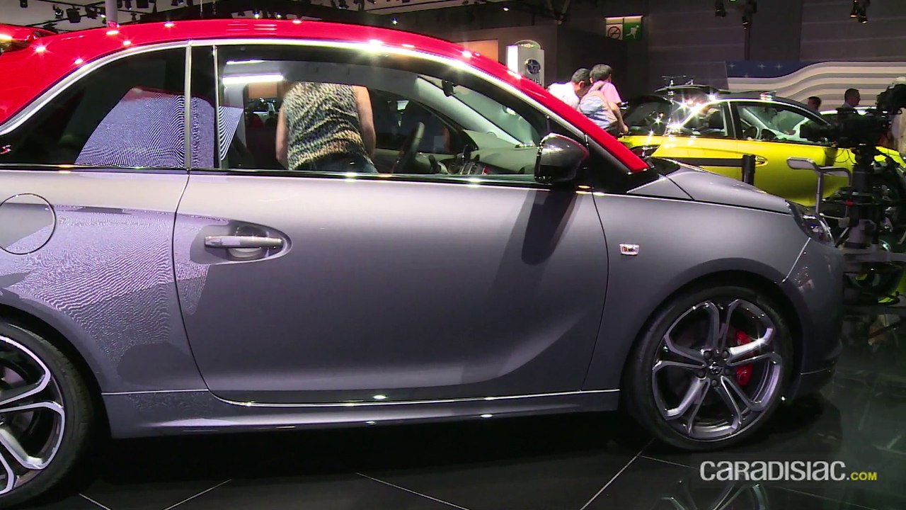 Opel Adam S : Sport chic - En direct du Salon de Paris 2014