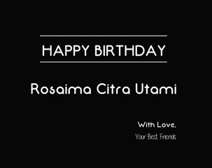 Happy Birthday My Friend Iyos