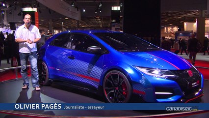 Vidéo Honda Civic Type R concept